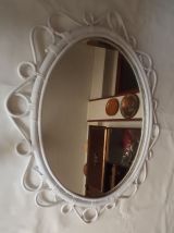 Miroir bambou vintage 