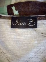 Haut vintage marque Îloya.B en viscose et élasthanne