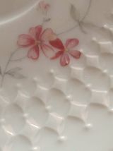 Lot de 2 soucoupes/sous-tasses en porcelaine de Bavière (ave