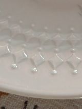 Lot de 2 soucoupes/sous-tasses en porcelaine de Bavière (ave