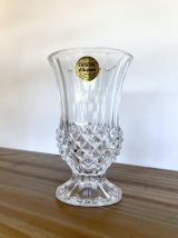 Petit vase tulipe en cristal d'Arques