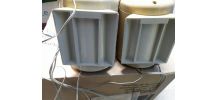Enceintes vintage pour appareils audios. 