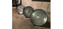 3 lampes industrielles 