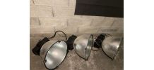 3 lampes industrielles 