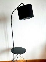 Lampadaire porte-revues scoubidou 1950