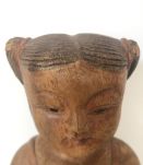 BOUDDHA assis (en bois)