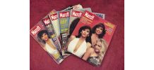 Lot de 6 Paris Match Dallas années 80