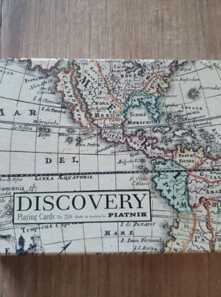 coffret 2 jeux de cartes Discovery de Piatnik