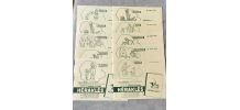 10 buvards vintage Herakles thème Histoire