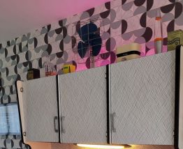 Meuble formica année 70