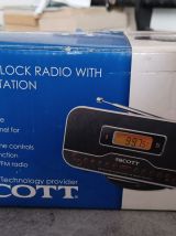 radio reveil SCOTT CX100P