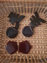 Lot de 6 boutons accroche 