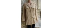 ESACADA veste longue saharienne t 42/44
