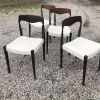 Suite de chaises scandinaves 