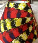 Abat-jour multicolore en coton