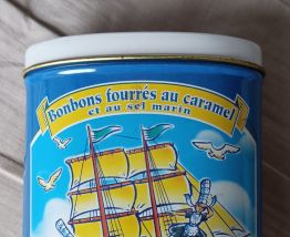 Boite métallique Bonbon Caramel
