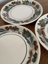 Set de 3 assiettes à dessert M.B.F.A. Pornic