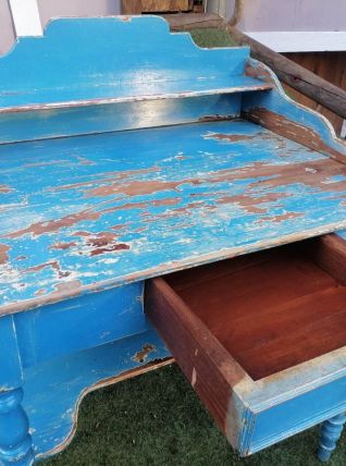 Meuble de toilette transformer en bureau adultes ou enfants