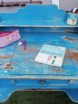 Meuble de toilette transformer en bureau adultes ou enfants