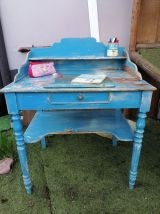 Meuble de toilette transformer en bureau adultes ou enfants