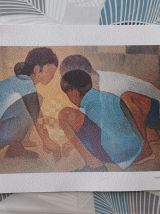 Lot Reproduction lithographies