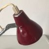 Lampe vintage 1960 bureau enfant appoint chevet bourgogne - 