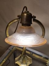 lampe art deco ancienne  ,30x15    tres original