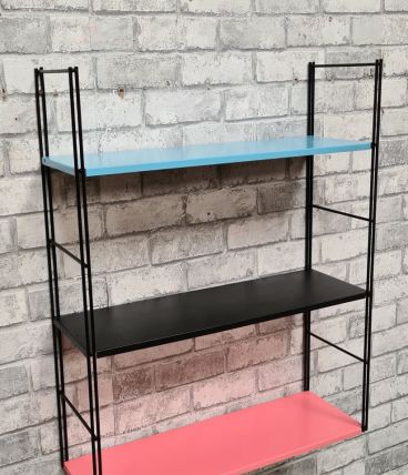 Etagere self style tomado acier  montants noir striler1960 a