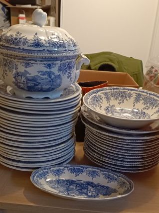 Service porcelaine English Style