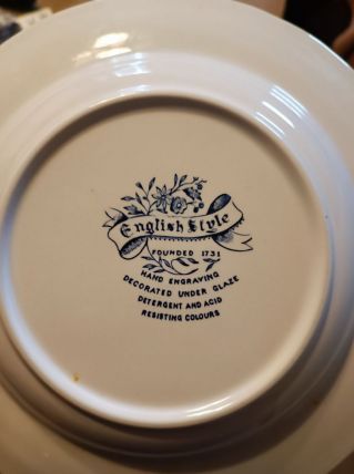 Service porcelaine English Style