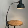 Lampe vintage 1950 industrielle atelier usine type Fornay - 
