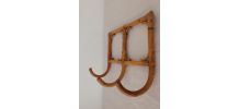 Porte-manteau en bambou vintage
