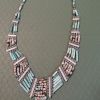 Collier en perle Égyptien année 70-80