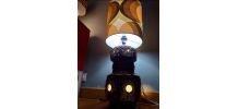 Lampe de Sol XXL Vintage 1970 UNIQUE... 2 Éclairages