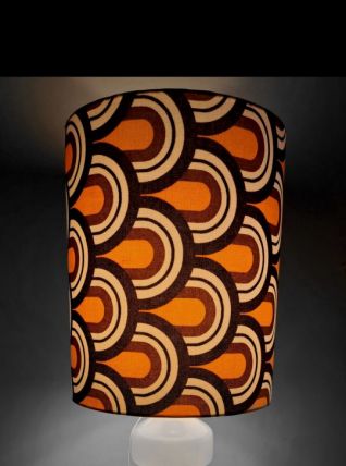 Lampe Oplaline Motifs année 70, Double Éclairages