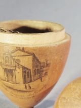 OEUF BOITE A CHAPELET EN MAUCHLINE