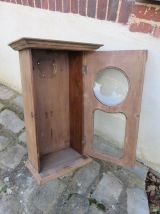 COFFRE DE PENDULE EN BOIS 