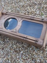 COFFRE DE PENDULE EN BOIS 