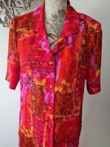 Ensemble Vintage jupe+chemise/Tunique 