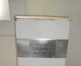 FLACON VIDE EAU SAUVAGE