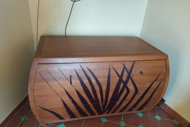 Commode teck prototype style années 20