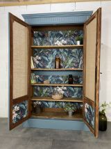 Armoire bibliothèque ancienne 