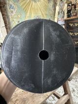 Porte chapeau seventies noir visage alien 