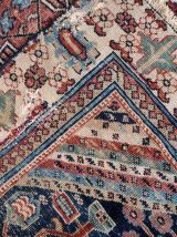 Tapis ancien Persan Jozan fait main, 1C1054