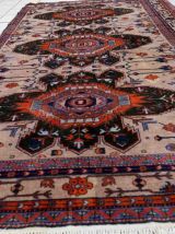 Tapis vintage Caucasien Kazak fait main, 1C1058