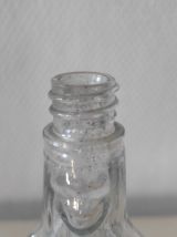 Bouteille en verre vierge marie 