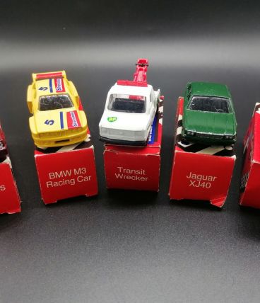 Lot de 5 miniatures Corgi de 1985 made in GB