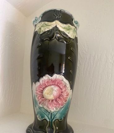 Vase Gustave de Bruyn français 1900
