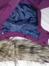 Anorak framboise