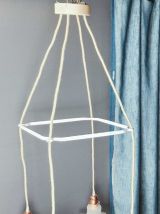 Suspension tulipes en verre